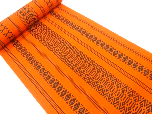 JAPANESE KIMONO / ANTIQUE BOLT FOR HASSUN OBI / HAKATA